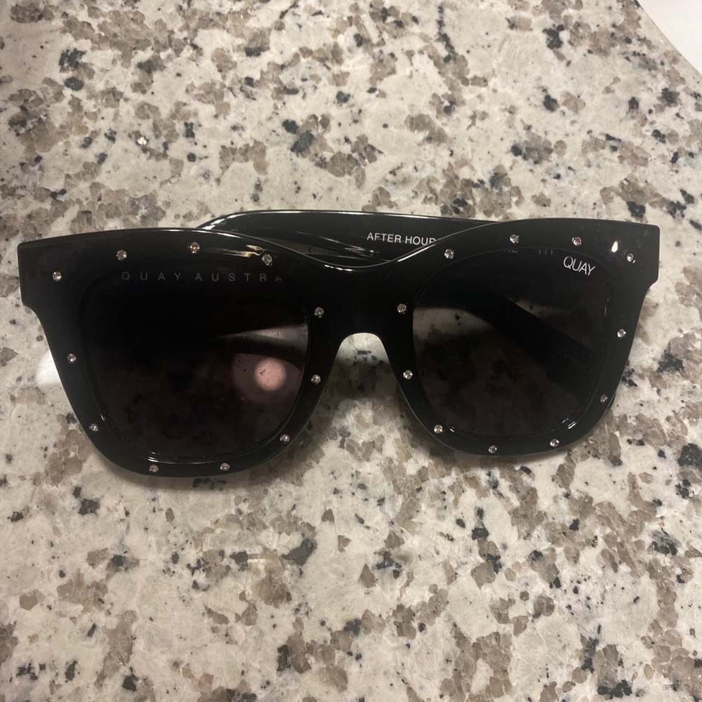 Quay Australia rhinestone sunglasses